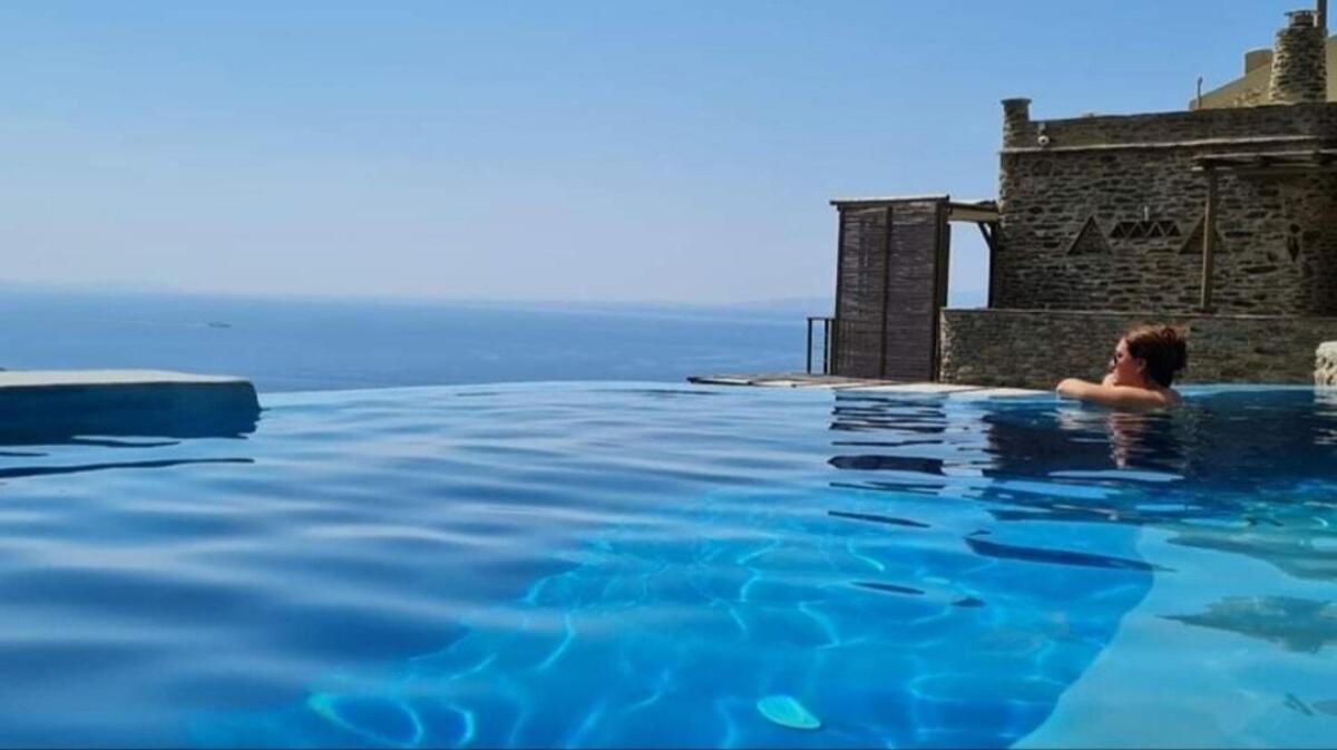 Aegean Castle Andros - Adults Only Aparthotel Agia Eleousa Екстериор снимка