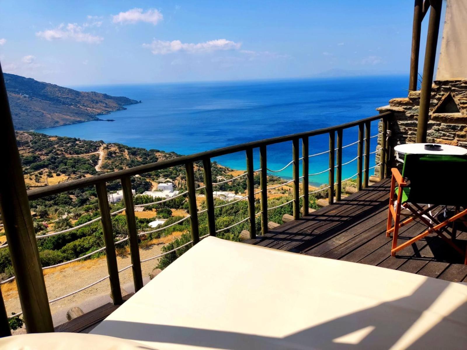 Aegean Castle Andros - Adults Only Aparthotel Agia Eleousa Екстериор снимка