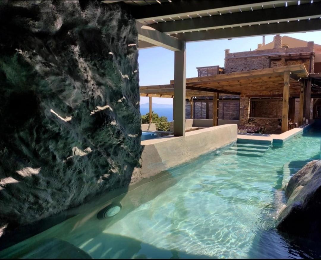 Aegean Castle Andros - Adults Only Aparthotel Agia Eleousa Екстериор снимка