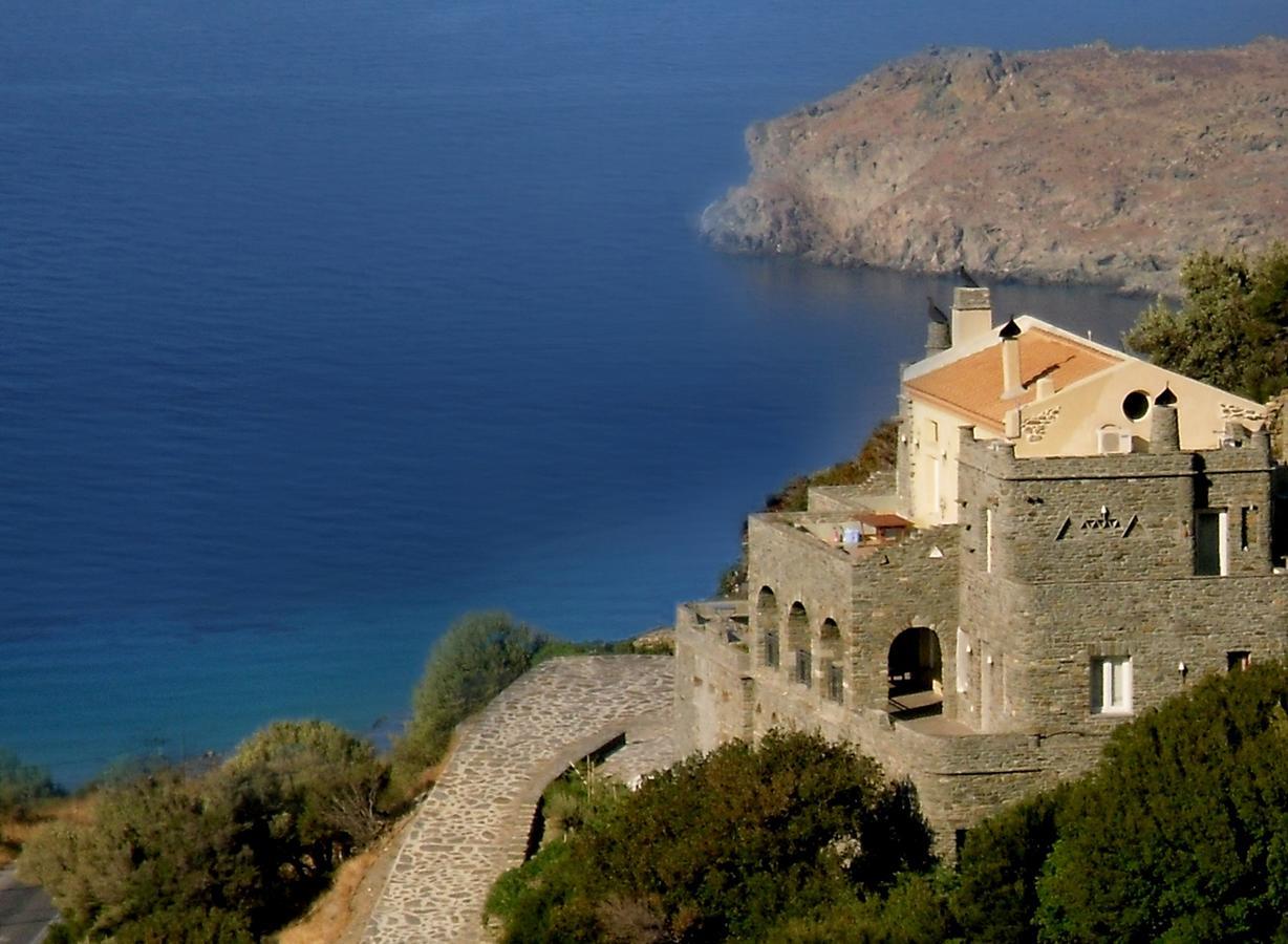 Aegean Castle Andros - Adults Only Aparthotel Agia Eleousa Екстериор снимка