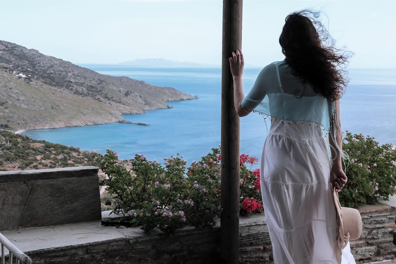 Aegean Castle Andros - Adults Only Aparthotel Agia Eleousa Екстериор снимка